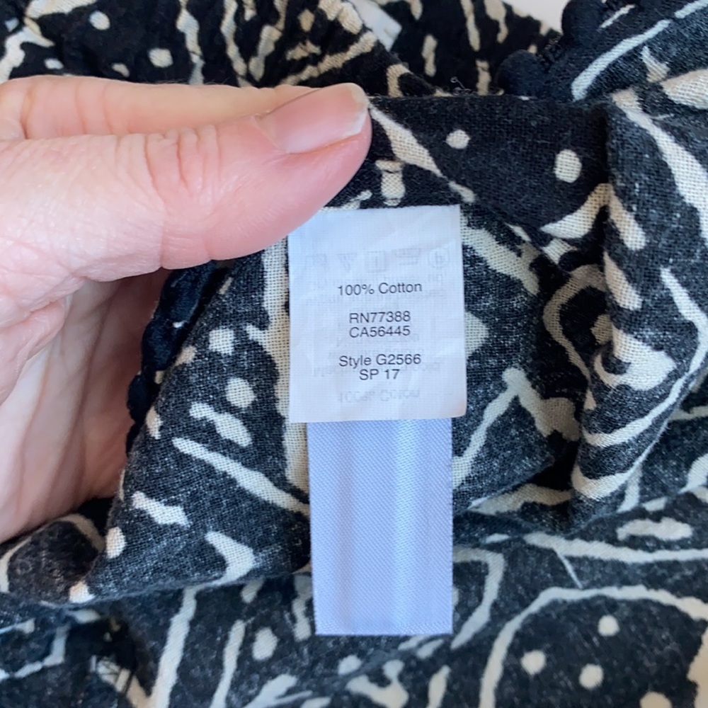 Madewell Oahu Cover-Up Shorts in Sandlines XXS - Picture 8 of 8